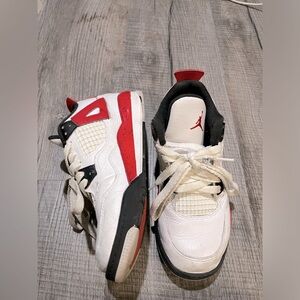 Preschool Jordan retro 4s red cement